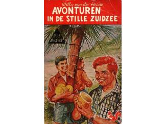Jeugdboeken Avonturen in de Stille Zuidzee - Bob Evers dl 1 - Willy vd Heide.