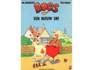 Stripboeken Boes 2 - Een nieuw erf - Wil Raymakers & Thijs Wilms