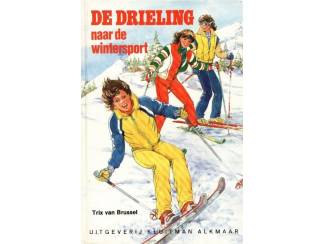 Jeugdboeken De Drieling naar de wintersport - Trix van Brussel