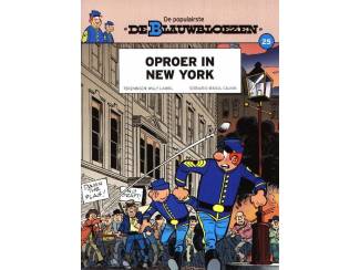 Stripboeken De Blauwbloezen dl 25 - Oproer in New York - Cauvin & Lambil