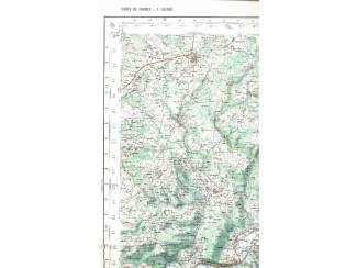 Reisboeken Stafkaart Najac - Frankrijk