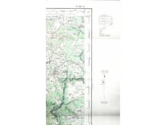 Reisboeken Stafkaart Ussel - Frankrijk