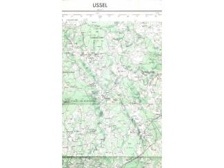 Reisboeken Stafkaart Ussel - Frankrijk