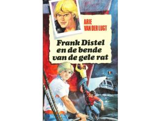 Jeugdboeken Frank Distel en de bende van de gele rat  - Arie van der Lugt