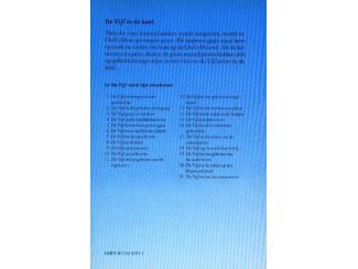 Jeugdboeken De Vijf dl 8 - De Vijf in de knel - Enid Blyton - blauw