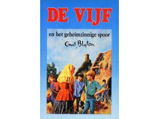 De Vijf en het geheimzinnige spoor dl12 - E. Blyton - blauw