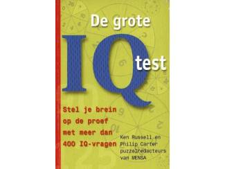 Studieboeken De Grote IQ test - Ken Russell en Philip Carter