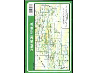 Reisboeken Hohe Tatra 113 - Wanderkarte ( Deutsche Ausgabe ) und Textteil