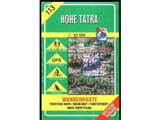 Hohe Tatra 113 - Wanderkarte ( Deutsche Ausgabe ) und Textteil