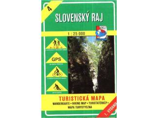 Reisboeken Slovensk&yacute; Raj 4 Turistik&auml; Mapa Wanderkarte