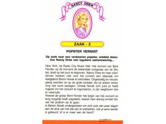 Jeugdboeken Nancy Drew  - Zaak 2 - Popster bedreigd