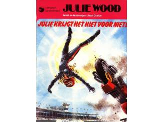 Stripboeken Julie Wood nr 4 - Julie Wood krijgt het niet voor niets - Jean Gr