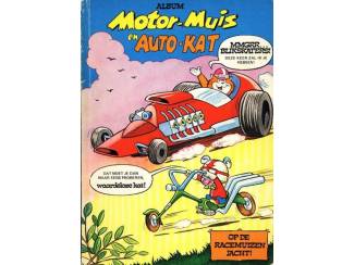 Stripboeken Motor-muis en Auto-kat - Racemuizen - Hanna - Barbera's