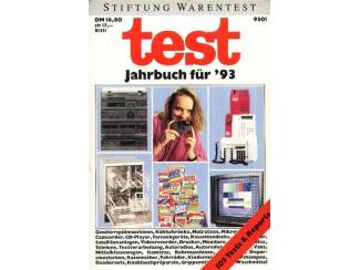 Test Jahrbuch für '93 - Stiftung Warentest
