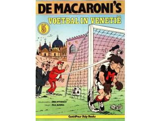 Stripboeken De Macaroni's dl 5 - Voetbal in Veneti&euml; - D Attanasio en D Mate