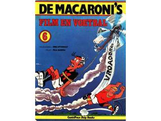 Stripboeken De Macaroni's dl 6 - Film en Voetbal - D Attanasio en D Matena