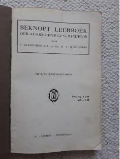 Boeken en Bijbels Heel oud geschiedenis boek - Lotgevallen der volkeren  -