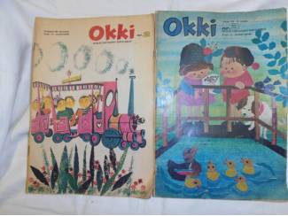Striptijdschriften Okki 48e jaargang 1966/1967 1e halfjaar