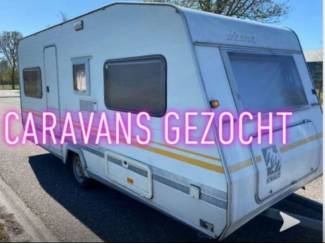 Caravans Gezocht Caravans van 3.50 mtr. t/m 5.00 mtr.