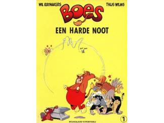 Stripboeken Boes dl 1 - Een harde noot - Wil Raymakers - Thijs Wilms