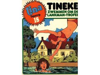 Stripboeken Tina Topstrip 18 - Tineke zwemmen om de Lankman-Trofee