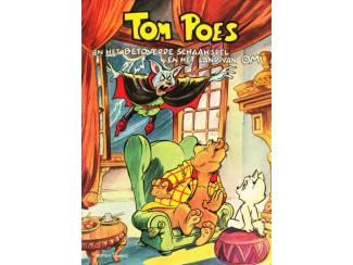 Stripboeken Tom Poes en het betoverde schaakspel en het land van Om - Marten