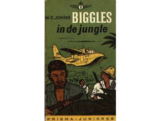 Jeugdboeken Biggles in de jungle - W E Johns