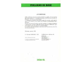 Overige Boeken en Diversen Italiano di Base - Gianna Dotti Martinengo - DiDa*El