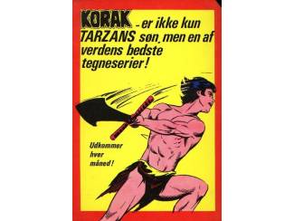 Stripboeken Korak Ekstra 1977 - Edgar Rice Burroghs - Deens - Dansk
