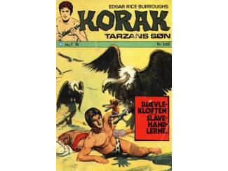 Stripboeken Korak nr 7 - 74 - Deens - Dansk