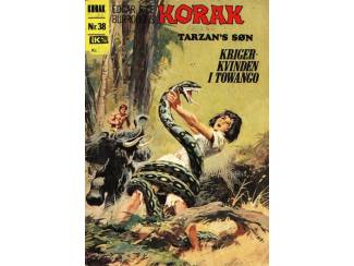Stripboeken Korak nr 38 - 1971 - Deens - Dansk