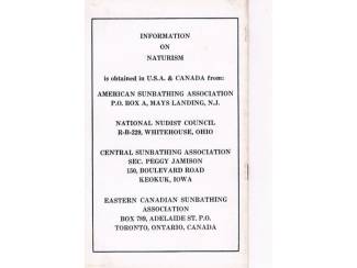 Magazines en tijdschriften Male Nudist Review No. 4