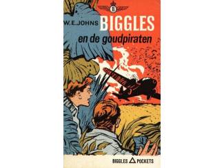 Jeugdboeken Biggles en de goudpiraten - W E Johns - 1965