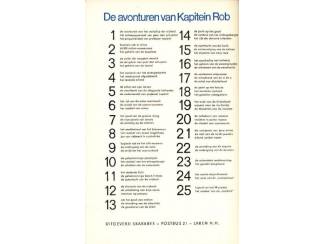 Stripboeken De Avonturen van Kapitein Rob dl 1 - Pieter Kuhn - Skarabee