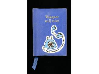 Vergeet mij niet - K. Gebhart e.a - Terra - Fluweelboekje