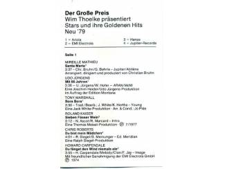 Cassettebandjes Der Grosse Preis Wim Thoelke Pr&auml;sentiert Stars Und Ihre Gold