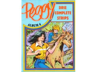 Stripboeken Peggy Album 4 - drie complete strips