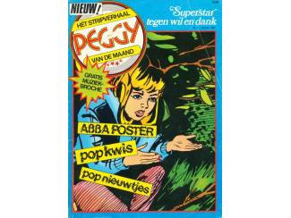 Stripboeken Peggy nr 1 - 1981 -Superstar tegen wil en dank