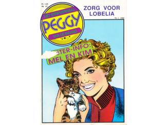 Stripboeken Peggy nr 1 - 1988 - Zorg voor Lobelia