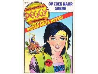Stripboeken Peggy nr 4 - 1986 - Op zoek naar Sabre