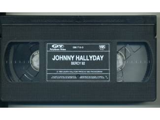VHS Johnny Hallyday Bercy 92 live concert 24 nrs VHS ZGAN