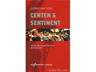 Overige Boeken en Diversen Centen & Sentiment - Corne van Zeijl.