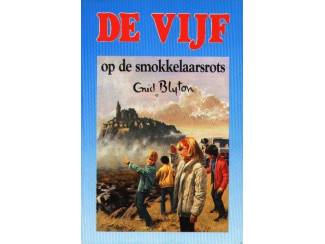 Jeugdboeken De Vijf dl 4 - De Vijf op de smokkelaarsrots - Enid Blyton - bla