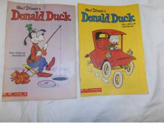 Striptijdschriften Donald Duck weekblad 1968 set 4