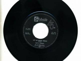 Grammofoon / Vinyl Sue & Sunny Let Us Break Bread 2 nrs single 1969 mooie staat