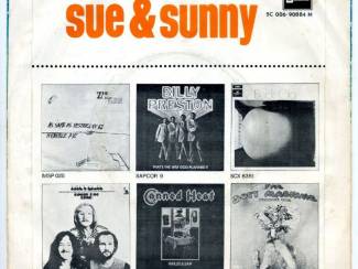Grammofoon / Vinyl Sue & Sunny Let Us Break Bread 2 nrs single 1969 mooie staat