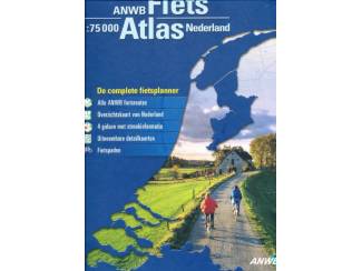 Reisboeken Fiets Atlas Nederland - ANWB