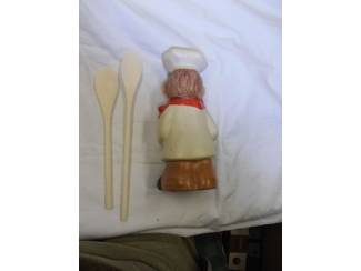 Oma's tijd Kok met 2 pollepels