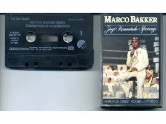 Cassettebandjes Marco Bakker Zingt Romantische Sfeersongs 12 nrs cassette