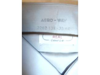 Kleding Vintage overhemd Fablo grijs maat 35